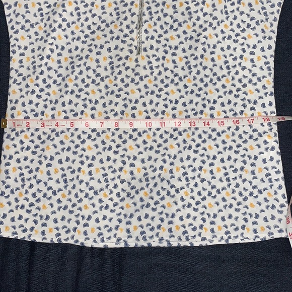 ARMAND THIERY WOMENS BLOUSE WITH SILVER TASSEL FRONT ZIPPER - Picture 13 of 15